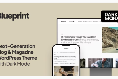 Blueprint Blog & Magazine Theme