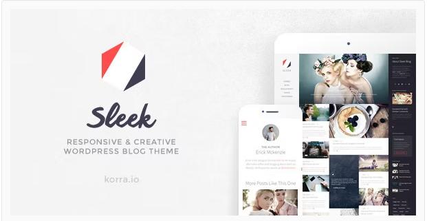 Sleek WordPress Blog Theme